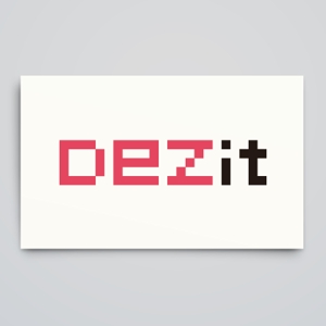 haru_Design (haru_Design)さんの「dezit」のロゴ作成への提案