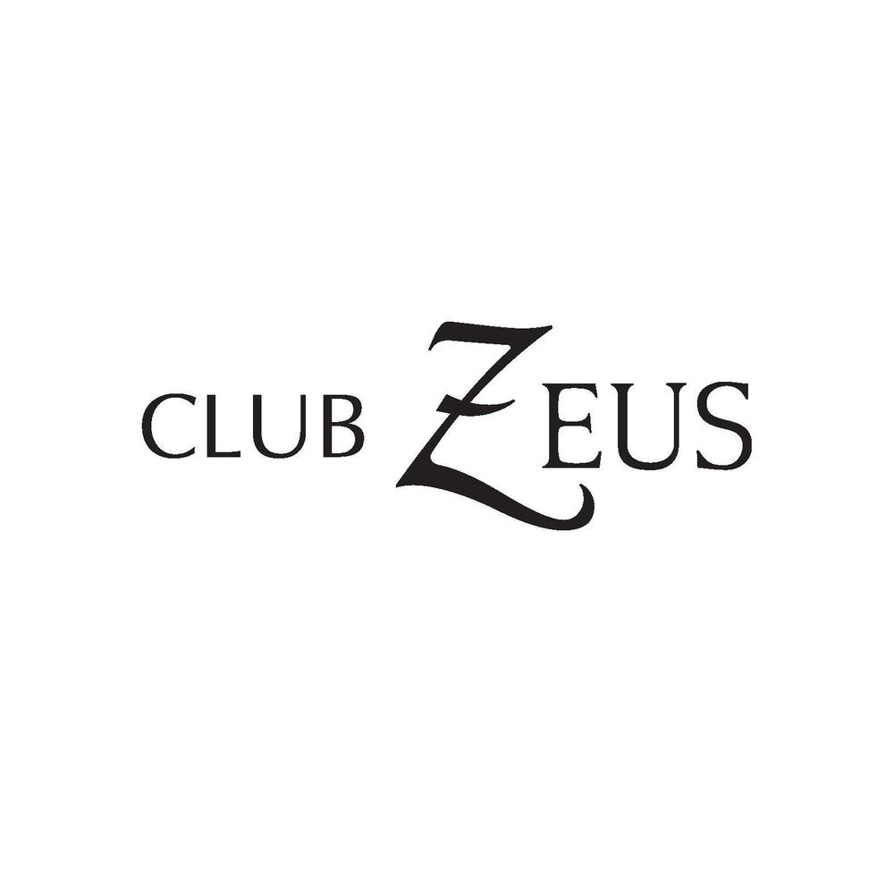 「CLUB   ZEUS」のロゴ作成