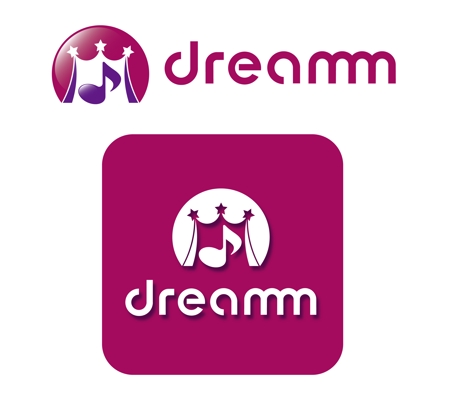 FISHERMAN (FISHERMAN)さんの「dreamm」のロゴ作成への提案