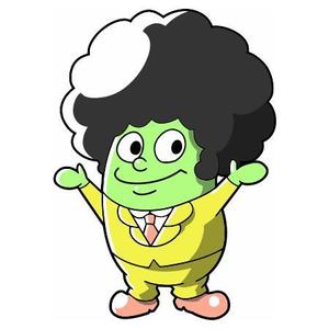 ヤマさん (mondel)さんの不動産業キャラクター作成（アフロヘアーキャラ）への提案
