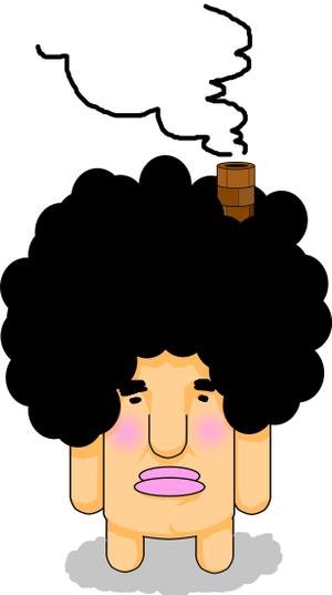 あほっぷ (AHOPP)さんの不動産業キャラクター作成（アフロヘアーキャラ）への提案