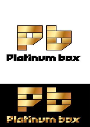 gtanakaさんの「【PlatinumBox】ロゴの制作」のロゴ作成への提案