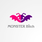 ＊ sa_akutsu ＊ (sa_akutsu)さんの「MONSTER Bitch」のロゴ作成への提案