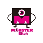 Q (qtoon)さんの「MONSTER Bitch」のロゴ作成への提案