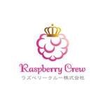 シン (sin022)さんの「Raspberry  Crew       ラズベリークルー株式会社」のロゴ作成への提案