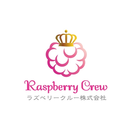 シン (sin022)さんの「Raspberry  Crew       ラズベリークルー株式会社」のロゴ作成への提案
