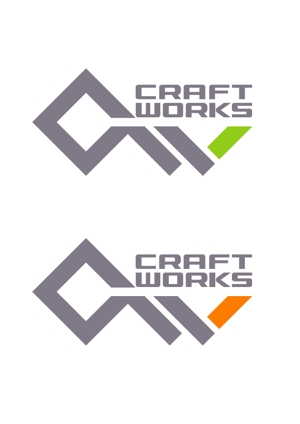 skipers2012さんの「Craft Works　㈱クラフトワークス」のロゴ作成への提案