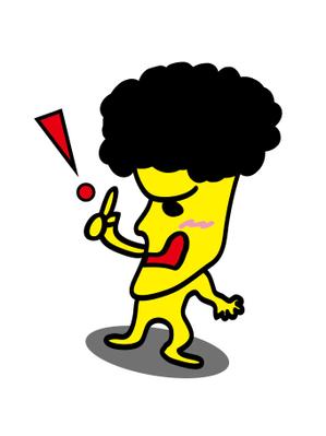 d-i-k工房 (daiking)さんの不動産業キャラクター作成（アフロヘアーキャラ）への提案
