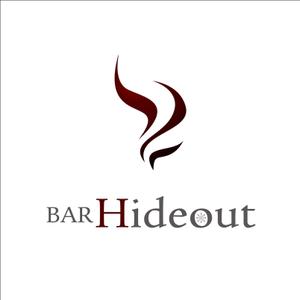 さんの「Bar Hideout」のロゴ作成への提案