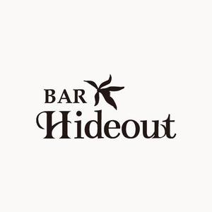 chickle (chickle)さんの「Bar Hideout」のロゴ作成への提案