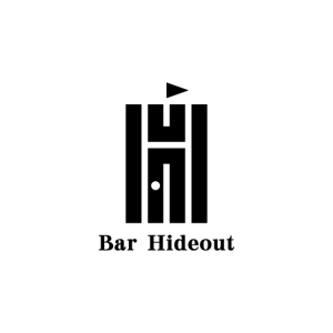 yusa_projectさんの「Bar Hideout」のロゴ作成への提案