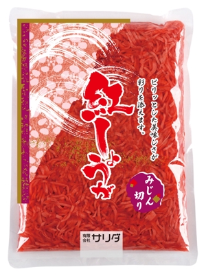 k_akiraさんの甘酢生姜、紅生姜　袋とダンボールのデザインへの提案