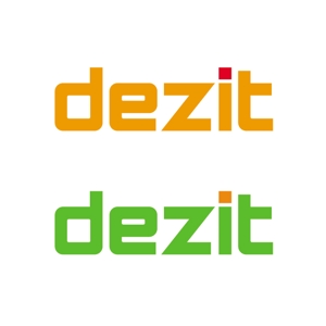 コムデザインルーム (com_design_room)さんの「dezit」のロゴ作成への提案