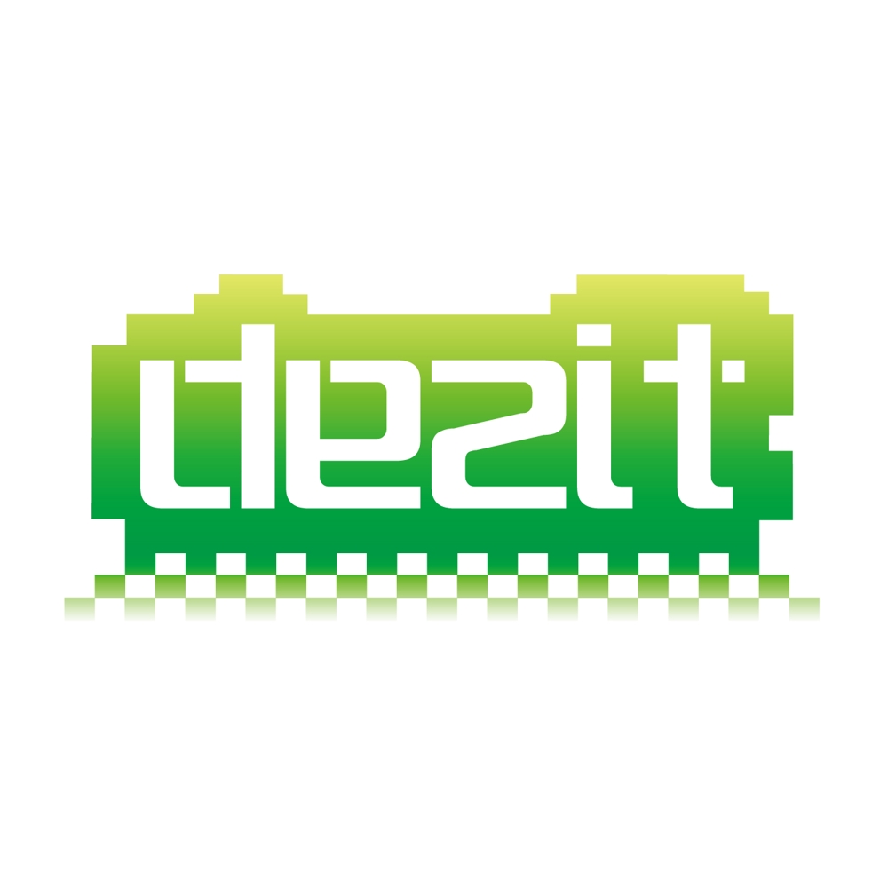 「dezit」のロゴ作成