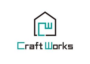 Crepis（クレピス） (Crepis)さんの「Craft Works　㈱クラフトワークス」のロゴ作成への提案