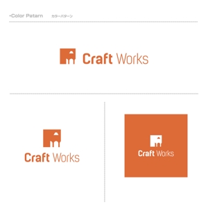 ork (orkwebartworks)さんの「Craft Works　㈱クラフトワークス」のロゴ作成への提案