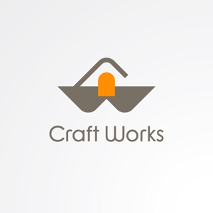 ＊ sa_akutsu ＊ (sa_akutsu)さんの「Craft Works　㈱クラフトワークス」のロゴ作成への提案