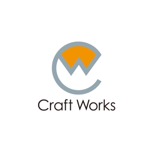 アトリエジアノ (ziano)さんの「Craft Works　㈱クラフトワークス」のロゴ作成への提案
