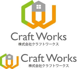 soramomoさんの「Craft Works　㈱クラフトワークス」のロゴ作成への提案