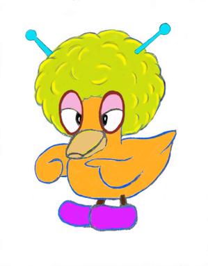 まるいころ (maluikoro)さんの不動産業キャラクター作成（アフロヘアーキャラ）への提案
