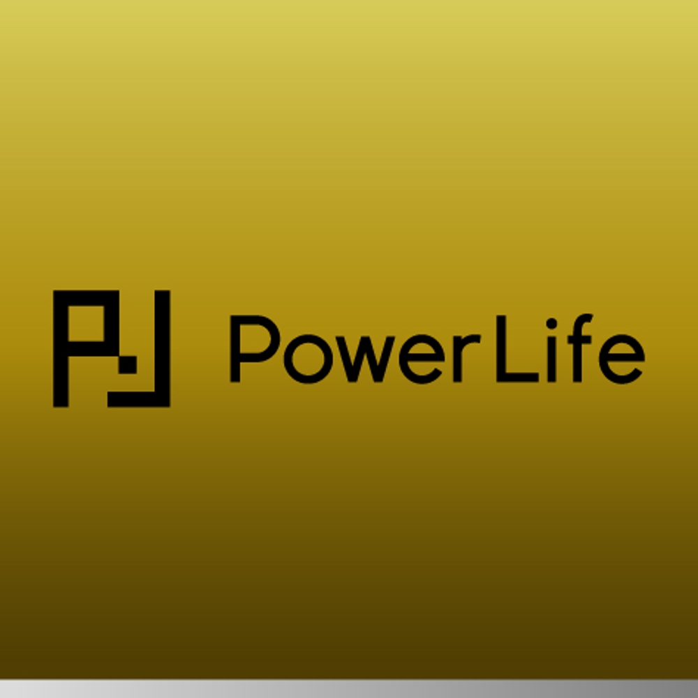 「PowerLife　若しくはPL」のロゴ作成（商標登録予定なし）