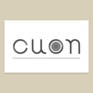 Cobalt Blue (Cobalt_B1ue)さんのナチュラルな新規の雑貨ブランド「cuon」のロゴ作成への提案