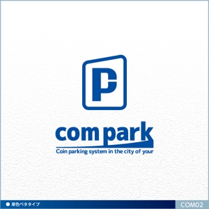neomasu (neomasu)さんの「com parking」のロゴ作成への提案