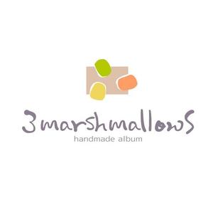 鈴木 ようこ (yoko115)さんの「---3marshmallows---」のロゴ作成への提案