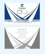 mitsubaaoi_green (mitsubaaoi_green)さんの（株）ロゴのイメージに合う「名刺デザイン制作」（ロゴデータあり）への提案