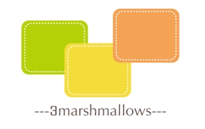 ryoji-nakashima (ryoji-nakashima)さんの「---3marshmallows---」のロゴ作成への提案