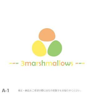 yuizm ()さんの「---3marshmallows---」のロゴ作成への提案