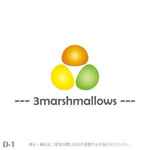 yuizm ()さんの「---3marshmallows---」のロゴ作成への提案