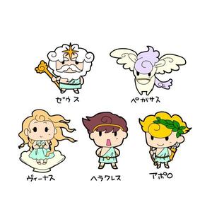 saisai (saisai)さんのiPadソフト用のキャラクター製作（５つ）への提案