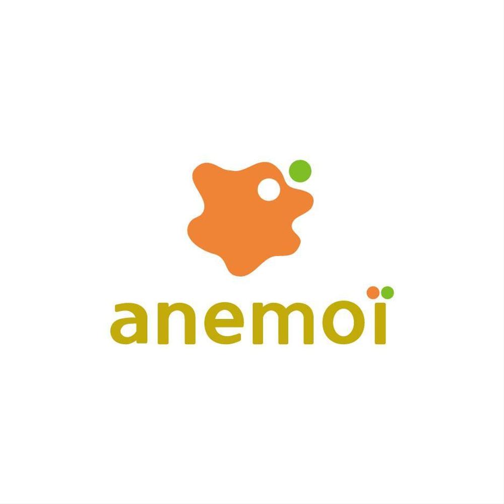 「anemoi」のロゴ作成