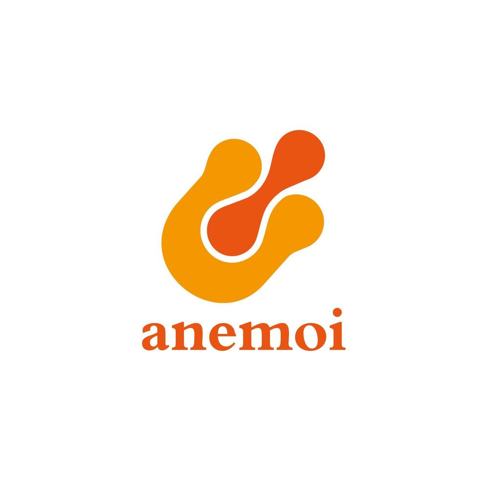 「anemoi」のロゴ作成