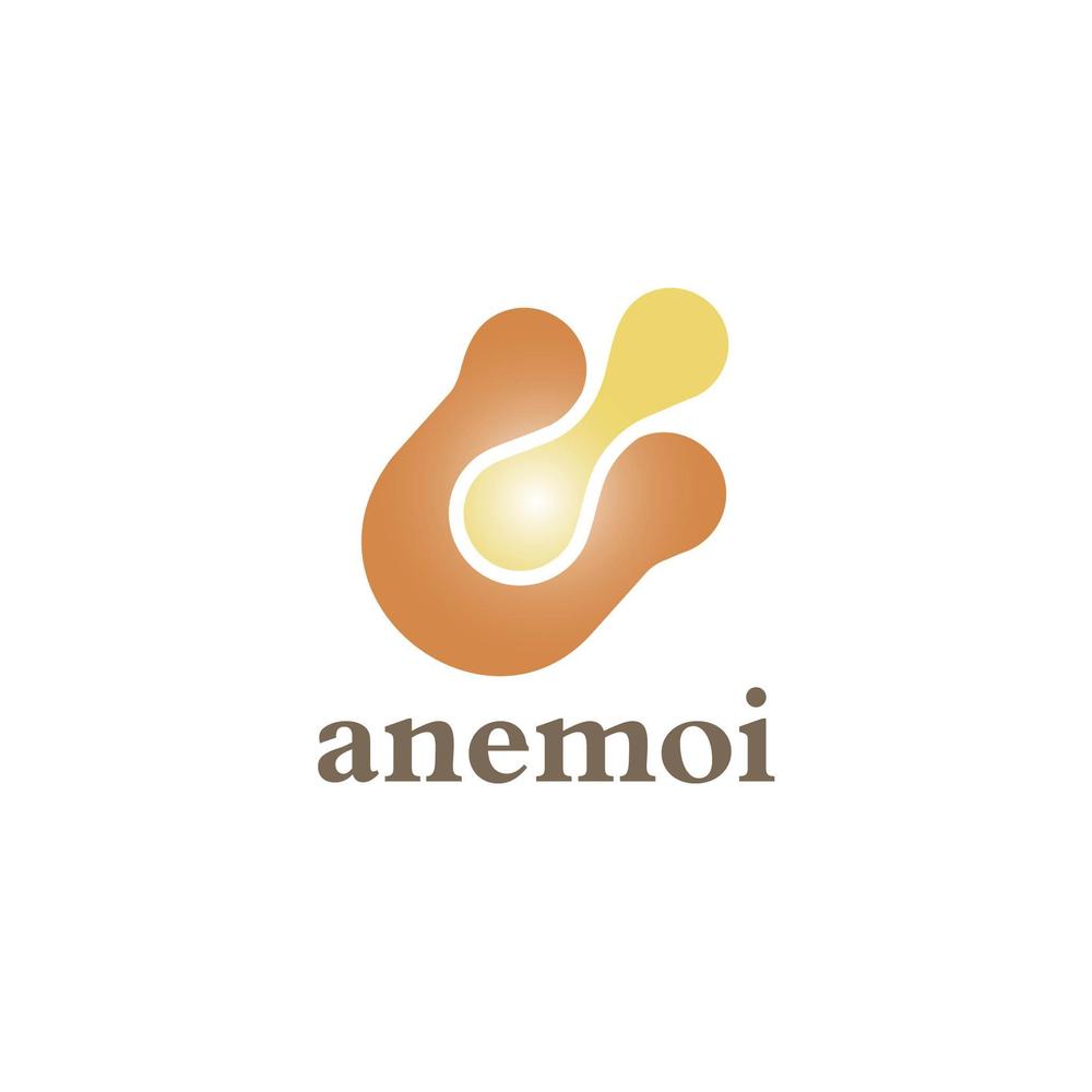 「anemoi」のロゴ作成