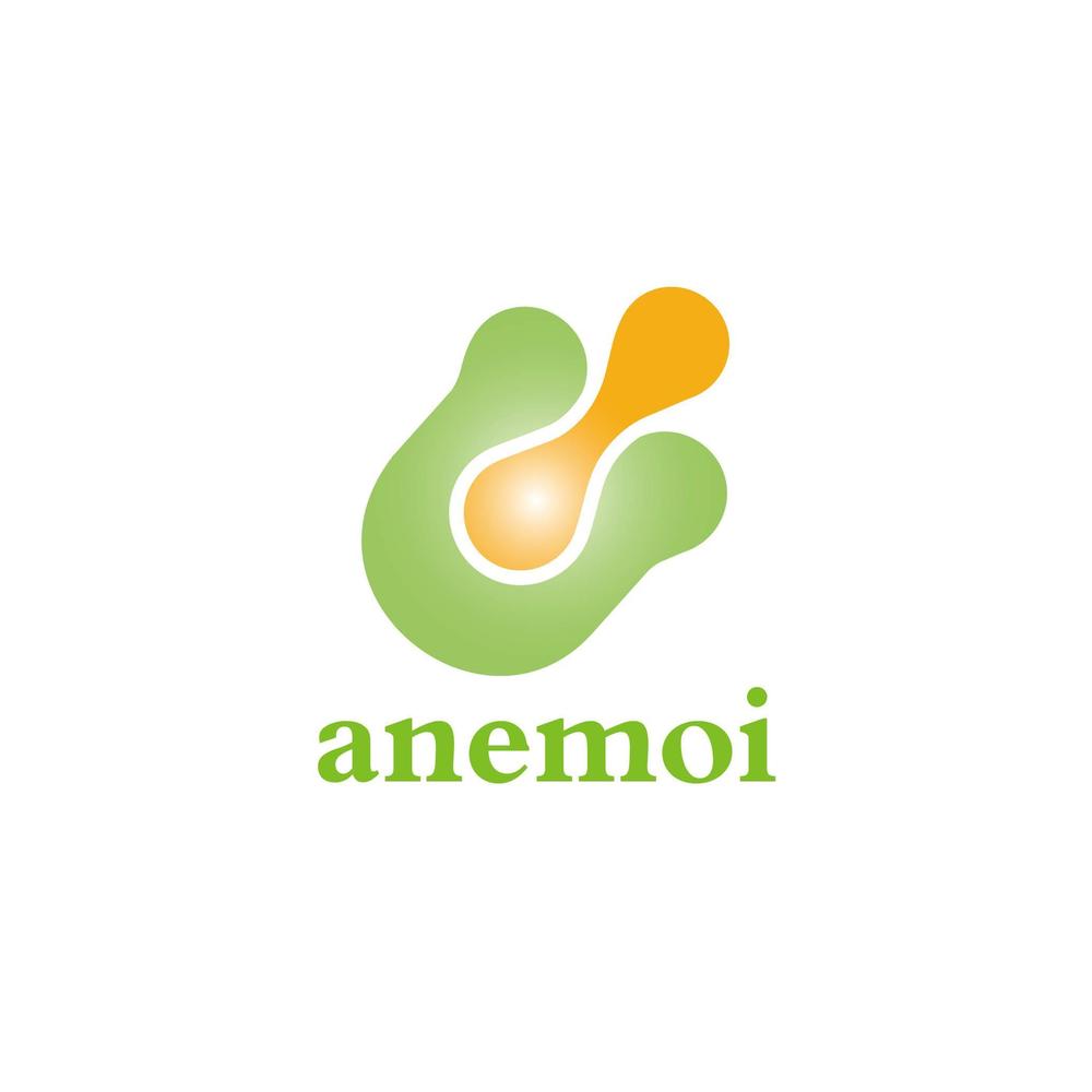 「anemoi」のロゴ作成