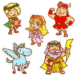 ヤンロン (yanron)さんのiPadソフト用のキャラクター製作（５つ）への提案