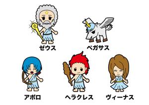 tera_designさんのiPadソフト用のキャラクター製作（５つ）への提案