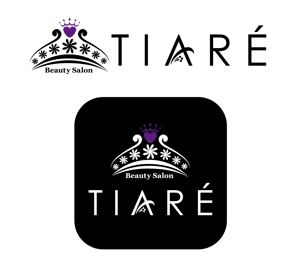 FISHERMAN (FISHERMAN)さんの美容室「TIARÉ」のロゴ作成への提案
