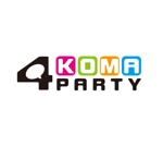 yama_1969さんの「4KOMA PARTY」のロゴ作成への提案