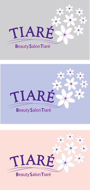 risa (risa0714)さんの美容室「TIARÉ」のロゴ作成への提案