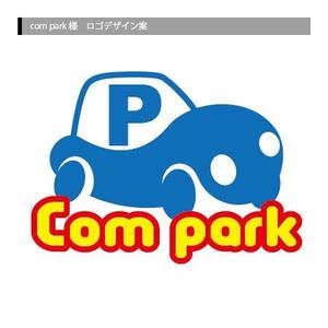 AQUA (AQUA-ponta)さんの「com parking」のロゴ作成への提案