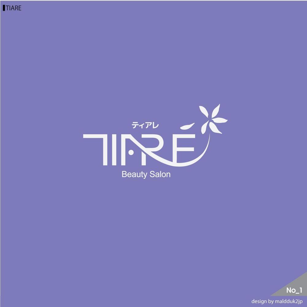 美容室「TIARÉ」のロゴ作成