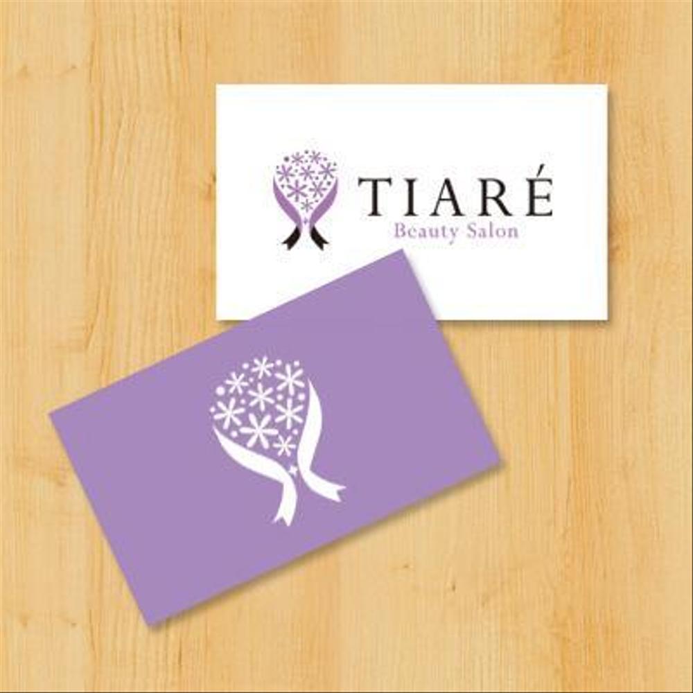 美容室「TIARÉ」のロゴ作成