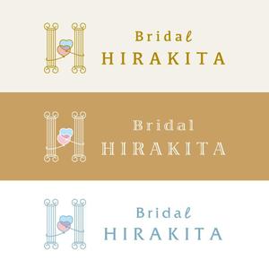 tera0107 (tera0107)さんの「Ｂｒｉｄａｌ　Ｈｉｒａｋｉｔａ　　ＢＲＡＩＤＡＬ　ＨＩＲＡＫＩＴＡ」のロゴ作成への提案