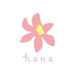 k.o ()さんの「hana」のロゴ作成への提案