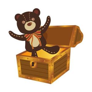 moon1058 (moon1058)さんの宝箱から飛び出すクマへの提案