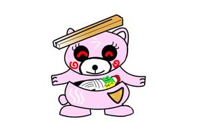 はないぬちゃん (soragreen)さんのうどんくまキャラクター作成依頼への提案