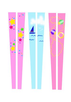 yokoneneｰtsf ()さんの箸のデザイン。かわいくてファンシーなもの。への提案